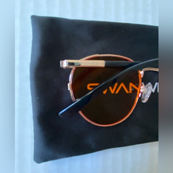 NWT Swanwick Rose Gold Night Blue Light Blocking Glasses - Picture 7 of 14